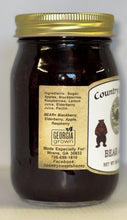 Load image into Gallery viewer, Country Sweets All-Natural Homestyle Bear Jam - 20 oz Jar - Black Raspberry, Blackberry, Blueberry