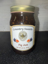 Load image into Gallery viewer, Country Sweets Homestyle Fig Jam - 20 oz Jar