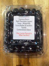Load image into Gallery viewer, Country Sweets 8 oz Dark Chocolate Espresso Beans