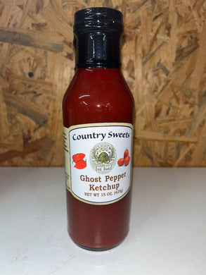 Country Sweets Ghost Pepper Ketchup 15 fl.oz