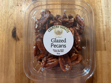 Country Sweets 8 oz Georgia Candy Coated Glazed Pecans