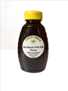 Country Sweets Infused Himalayan Salt Honey 16oz Squeeze Bottle