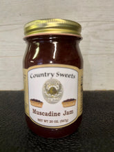 Load image into Gallery viewer, Country Sweets All-Natural Muscadine Jam - 20 oz Jar