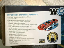 Load image into Gallery viewer, Nib Wow Roadster 2 - 2 person Towable Floatable MRSP $149.00.