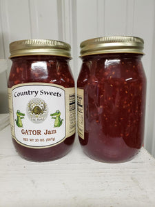 Country Sweets Gator Jam 20 oz Jar