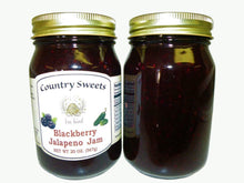 Load image into Gallery viewer, Country Sweets Blackberry Jalapeno Jam 20 oz Jar