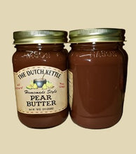 Load image into Gallery viewer, Dutch Kettle All-Natural Homestyle Pear Butter 19 oz Jar