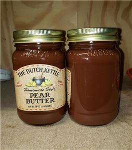 Dutch Kettle All-Natural Homestyle Pear Butter 19 oz Jar