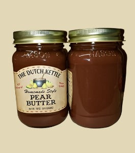 Dutch Kettle All-Natural Homestyle Pear Butter 19 oz Jar