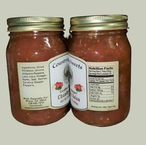 Country Sweets Carolina Reaper Salsa 16 oz Jar