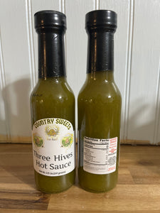 Country Sweets Three Hive Hot Sauce 5 fl.oz