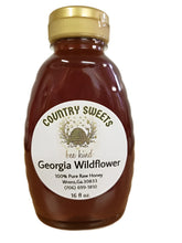 Load image into Gallery viewer, Country Sweets Raw Georgia Wildflower Honey 16 oz / 1 Ibs