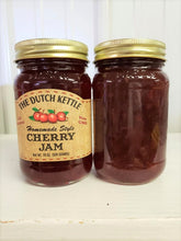 Load image into Gallery viewer, Dutch Kettle All-Natural Homestyle Cherry Jam 19 oz Jar
