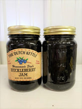 Load image into Gallery viewer, Dutch Kettle All-Natural Huckleberry Jam 19 oz Jar