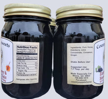 Load image into Gallery viewer, Country Sweets Elderberry &amp; Honey Tonic 22 oz.