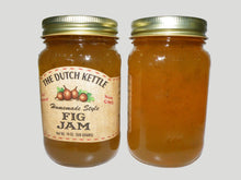Load image into Gallery viewer, Dutch Kettle All-Natural Homestyle Fig Jam 19 oz Jar