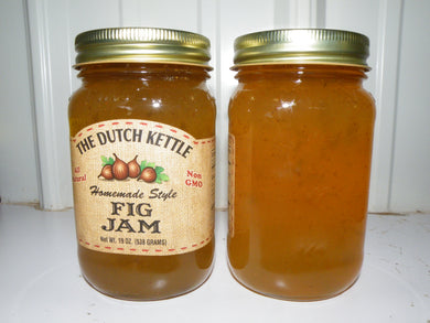 Dutch Kettle All-Natural Homestyle Fig Jam 19 oz Jar