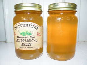 Dutch Kettle All Natural Homemade Scuppernong Jelly 19 oz Jar