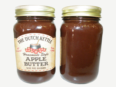 Dutch Kettle All-Natural Homestyle Apple Butter 19 oz Jar
