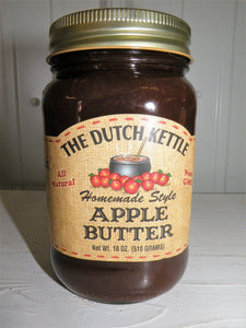 Dutch Kettle All-Natural Homestyle Apple Butter 19 oz Jar