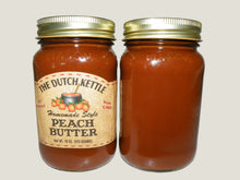 Load image into Gallery viewer, Dutch Kettle All-Natural Homestyle Peach Butter 18 oz Jar