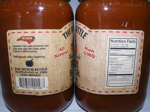 Dutch Kettle All-Natural Homestyle Peach Butter 18 oz Jar