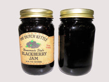 Load image into Gallery viewer, Dutch Kettle All Natural homestyle Blackberry Seeded Jam 19 oz Jar
