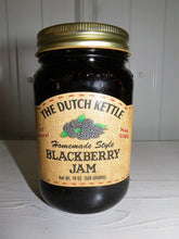 Load image into Gallery viewer, Dutch Kettle All Natural homestyle Blackberry Seeded Jam 19 oz Jar