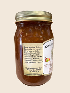 Country Sweets Bacon jalapeno Jam 20 oz Jar