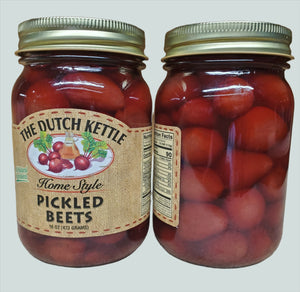 Dutch Kettle Pickled Beets 1 pint Jar