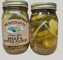 Load image into Gallery viewer, Dutch Kettle Bread and Butter Pickles 16 oz All Natural Ingrediencies