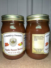 Load image into Gallery viewer, Country Sweets Apple Pecan Butter 20 oz Jar