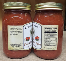 Load image into Gallery viewer, Country Sweets Mild Fine Chopped Salsa 16 oz Jar