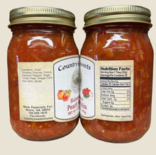 Load image into Gallery viewer, Country Sweets Habanero Peach Salsa 17 oz Jar