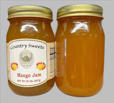 Country Sweets Mango jam 20 oz Jar
