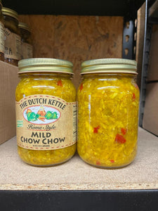 Dutch Kettle Mild Chow Chow 16 oz All Natural Ingrediencie