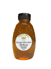 Load image into Gallery viewer, Country Sweets Raw Mountain Honey 16 oz Plastic Bottle or 2 oz Baby Bear