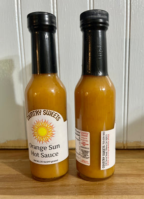 Country Sweets Orange Sun Hot Sauce 5 fl.oz