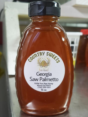 Country Sweets Georgia Saw Palmetto Honey
