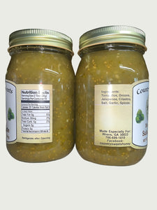 Country Sweets Medium Salsa Verde 16 oz Jar