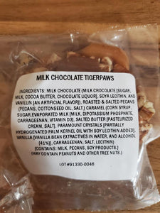 Country Sweets Milk Chocolate Tiger Paw