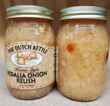 Load image into Gallery viewer, Dutch Kettle Homestyle Vidalia Onion Relish 1 pint Jar